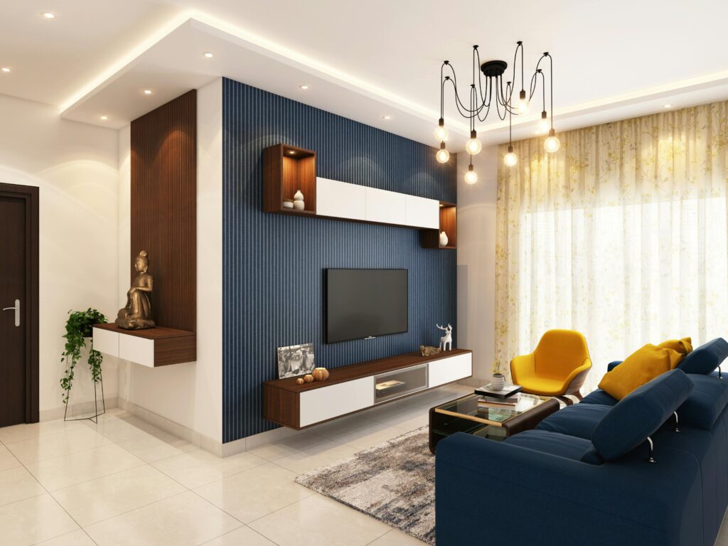 pexels-photo-3797991-3797991 Contemporary and cozy living room interior with elegant decor in Bangalore.